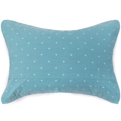 

Sanli cotton gauze pillow a 40s combed yarn AB version both positive&negative 78 × 52cm dove feather color