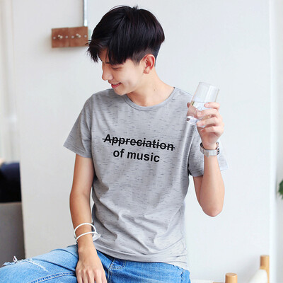 

2017 summer new men's short sleeve T-shirt trend men's printing T-shirt as gift for men