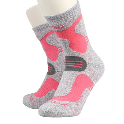 

ALPINT MOUNTAIN male models female models outdoor socks breathable warm comfortable female pink