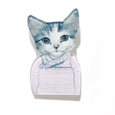 

Gernro Acrylic Badge Pin On Backpack Cats Badges For Clothes