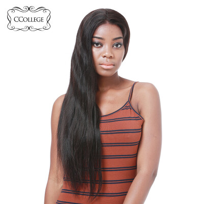 

Charming CCollege Straight Human Hair Full Lace Wigs 150% Density Peruvian Virgin Hair Natural Color Free Shipping