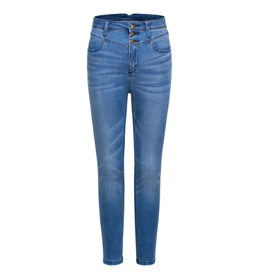 

Semir jeans female 2017 autumn new Korean version of the thin high waist Slim trousers trousers pants pants tide