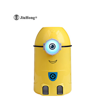

Желтые минионы Мини портативный USB Ультразвуковой увлажнитель воздуха с ночным освещением Mist Maker для домашнего офиса