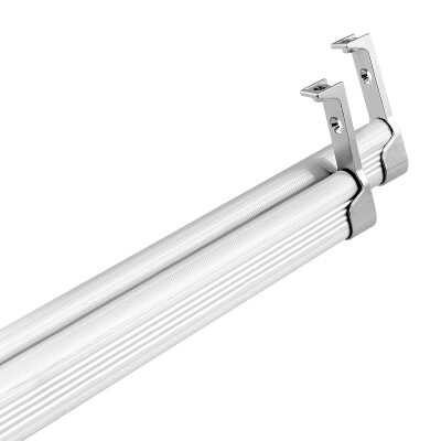 

Hettich 915741800 clothes rail closet clothes rail hanger closet wardrobe hanging rod clothes rail flange aluminum alloy 120cm