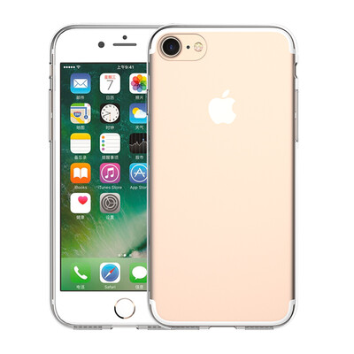 

Yomo iPhone7 после Apple, телефон оболочки / телефон оболочки защитный рукав носить мягкие одностороннюю серии все включено Освежающий белый