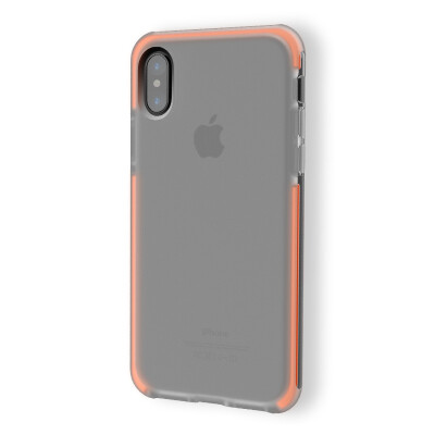 

Локк (ROCK) Apple X / 10 телефона оболочка iPhoneX / 10 сильного сопротивление падения защитного рукава силикон мягкой оболочка экран отличная серия ярких оранжевый