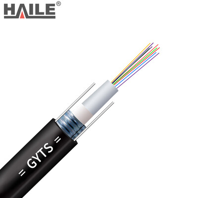 

HAILE Haile HT210-12SC layer twisted GYTS single mode 12 core outdoor armored fiber optic cable 100 meters total length can be customized