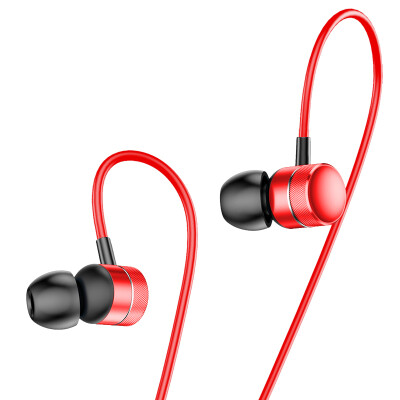 

Baseus Headphones ENCOK-H-04 Stereo Subwoofer Headphones Fidelity In-Ear Headphones with Microphones Compatible with 3.5MM Red