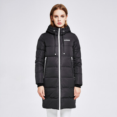 

Snow in the winter women&39s down jacket women loose hooded thick jacket in the long section X1601724 Xinyanghong 1062 165