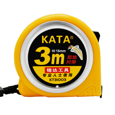 

KATA 3 m steel tape measure box ruler telescopic ruler meter standard measurement tool metric two-color film KT31003