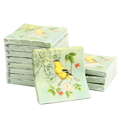 

A Ting Bird Printing Cocktail Napkin for Party 12 Packs 240 Pieces