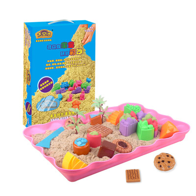 

Space sand SPACE SAND toy sand color sand Mars power color sand children handmade DIY toys cookie set MS-800G