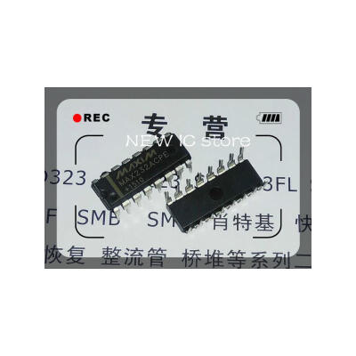 

50pcs MAX232ACPE MAX232 DIP interface driver receiver transceiver