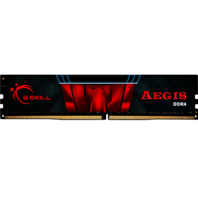 

GSKILL AEGIS Series DDR4 2666 8G Desktop Memory Black Red