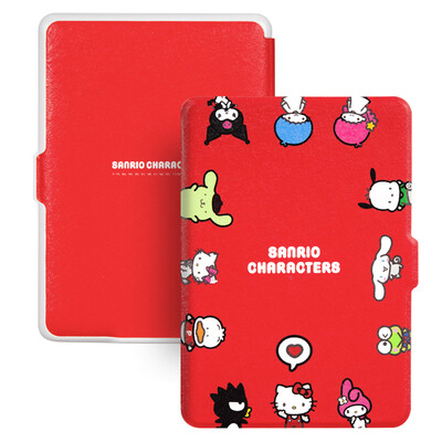 

Hello Kitty kindle 558 version of the protective sleeve The new Kindle ebook cartoon shatter-resistant sleeping holster happy surround red
