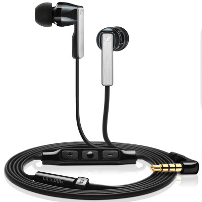 

Sennheiser (Sennheiser) CX5.00i earphone headset black black Apple version