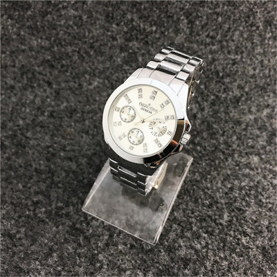 

Women Rhinestone Watches CONTENA Simple Fashion Ladies Elegant Quartz Watch Full Steel Wristwatches