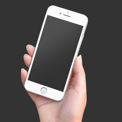 

[Полный экран Матовый] WALL (Валя) Apple iPhone 8/7 8/7 закаленной стали Мембрана пленка 3D полный экран высокой четкости фильм матовый белый покрытие мобильного телефона