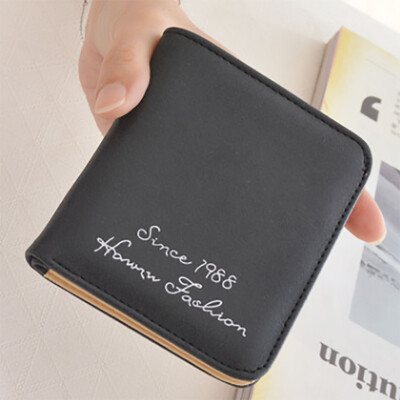 

2017 new Korean version of the wallet retro matte women short section of the thin section of the small money wallet wallet wallet