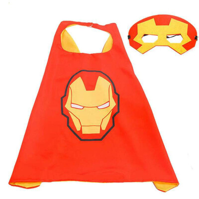 

2pcs/set Superhero Carnaval Party Mask Role-play cloak Cape Mask Owlette Catboy Gecko Pajamas Cosplay Action Toy