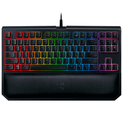 

Razer (Razer) черная вдова пауки конкурентоспособны версия Symphony v2- желтая ось механическая клавиатура Jedi выжить куриные клавиатуры