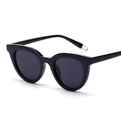 

Peekaboo black cat eye sunglasses classic designer women retro cat eye sun glasses for women men white uv400