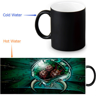 

Metroid 350ml12oz Heat Reveal Mug Color Change Coffee Cup Sensitive Morphing Mugs Magic Mug Milk Tea Cups