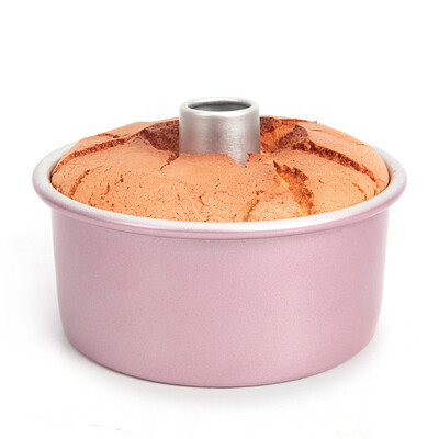 

Jingdong Supermarket Cook Kitchen CHEF MADE Cake Mold 6-inch Round Hollow Sponge Cake Angel Cake Chiffon Cake Baking Tools Rising Rose Gold WK9119