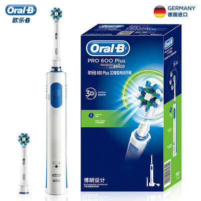 

Braun Oral B Pro 600 Plus 3D электрическая зубная щётка D16+