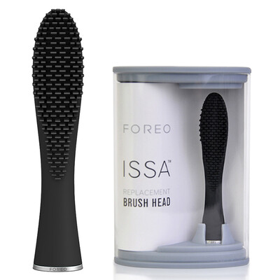 

Ло Фэй Er (FOREO) электрическая зубная щетка Yi Sa диоксид кремния взрослых головка зубной щетки холодный черный стандарт МАСО