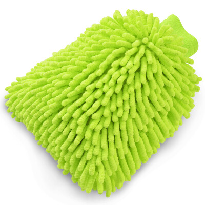 

CarSetCity (ChesterCity) Chenille car wash gloves car wash tools CS-83010 green