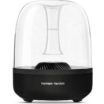 

Harman Kardon AURA Emerald Wireless Bluetooth Audio Subwoofer Computer TV Small Speaker Omnidirectional Sound Wall Charcoal Black