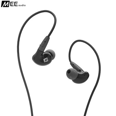 

MEELECTRONICS P2 HiFi HiFi Bass Music Phone Headset Dual In-Ear Stereo with Mac Support Apple / Android Black