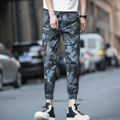 

2017 autumn new men's casual camouflage pants as gift for men