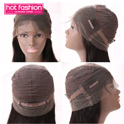 

Hot Fashion Hair 360 Lace Frontal Wigs For Black Women Body Wave Natural Color Pre-Plucked Natural Hairline Peruvian Remy Human Ha