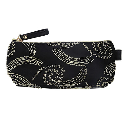 

Kinbor velvet stationery bag pencil bag female hand storage bag student supplies matcha DTB6240-1