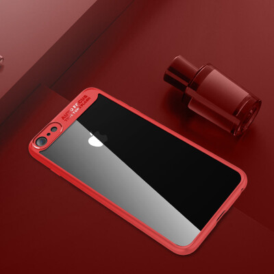 

Рок (ROCK) Apple 7/8 Mobile Shell iphone7 / 8 Обложка All-inclusive Hard shell Crystal Color Series Red