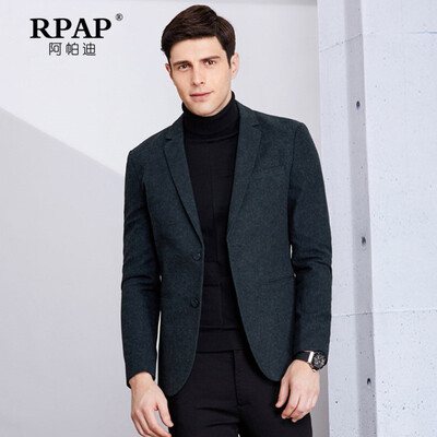 

RPAP阿帕迪早秋新品商务休闲青年简约小西装修身绅士西服外套潮