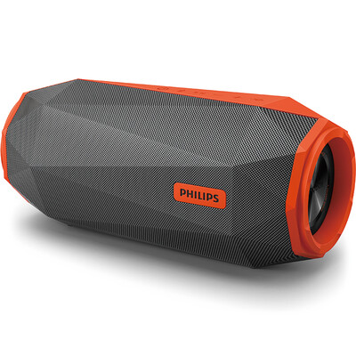 

Philips (PHILIPS) SB500M глубоководная торпедоносцев Красочный водонепроницаемый наружный динамик Bluetooth портативный стерео мини-сабвуфер телефон / компьютер маленький стерео оранжевый