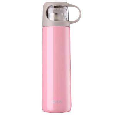 

opus double stainless steel vacuum flask men and women student cup 530ml food grade 304 stainless steel mango yellow