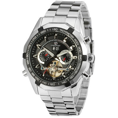 

Forsining Mens Gold Watches Automatic Watch Men Luxury Stainless Steel Mechanical Watch