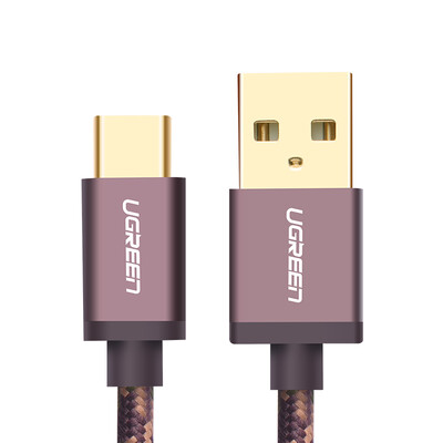 

Type-C линия зеленый данные, связанные быстро заряжать мобильные Andrews USB зарядка поддержка кабель адаптер зарядное устройство линии питания Huawei слава проса P9 6/5 музыку в 0,5 метра глубиной кофе 40428