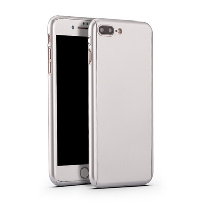 

Keymao Apple iPhone 7 Plus 360 Degree Full Bright Black Protective Case