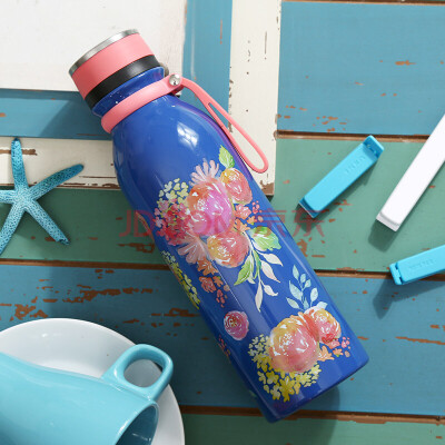 

A Ting Double Wall Vacuum Insulated Stainless Steel Water Bottle 20 oz