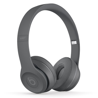 

Beats Solo3 Wireless Neighborhood Genuine Head-mounted Bluetooth Headset Mobile Headset Gaming Headset - Asphalt Gray MPXH2PA A