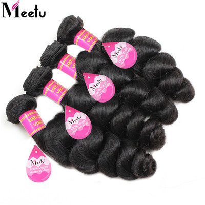 

Hot Sale 4 Bundle Deals Unprocessed Virgin Hair Malaysian Loose Wave Human Hair Bundles Malaysian Virgin Hair Loose Wave