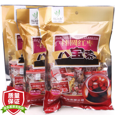 

Memories of tea Jiangnan tea and dried longan eight treasure tea combination of three bags of 540g
