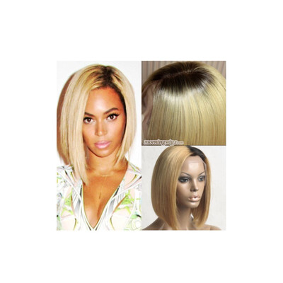 

10 INCHES 1B 613 OMBRE STRAIGHT SYNTHETIC WIG