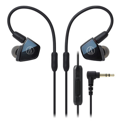 

Audio-technica ATH-LS400iS Четырехканальные мобильные наушники-вкладыши Blue Moving Iron Headphones HIFI-наушники