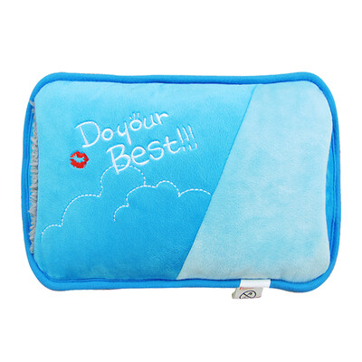 

Dr double inserts simple plush hot water bottle charging explosion-proof warm water bag has been injected water hand warmers Do you best coffee